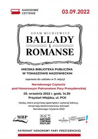 Narodowe Czytanie „Ballad i romansów”